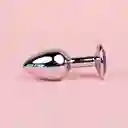 Plug Anal Metálico Talla S Joya Morada