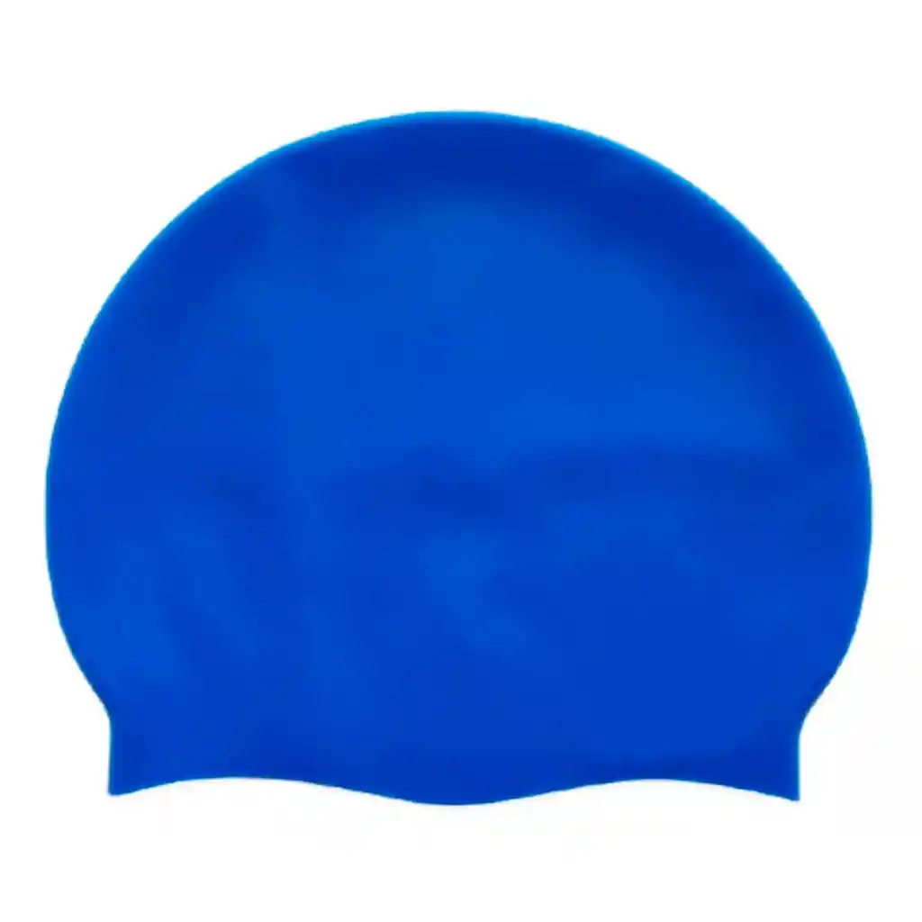 Gorros Natación 100% Silicona Originales Nuevo Piscina Mar Azul