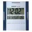 Reloj Pared Kadio Digital Kd3810 Hora Fecha Alarma Termometr