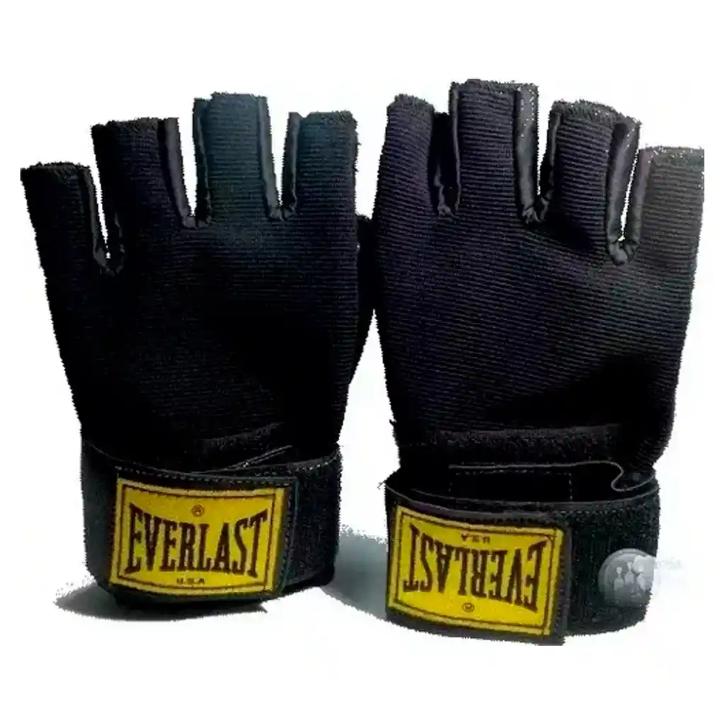 Guantes Cortos Everlast Gym Gimnasio Ejercicio Pesas Talla L