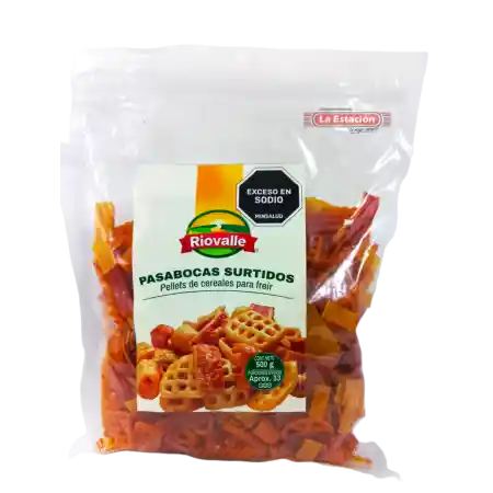  Pasaboca Surtido RioValle Bolsa X 500 Gramos 