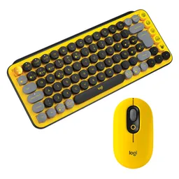 Combo Inalámbrico Logitech Pop Keys + Pop Mouse Blast