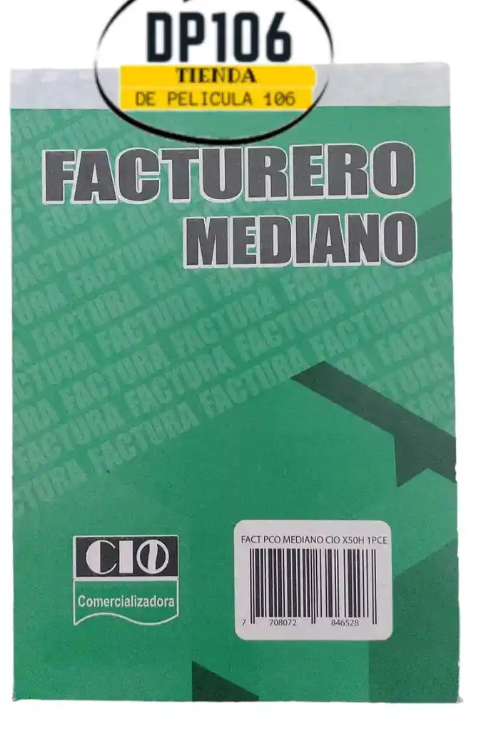 Facturero Mediano 1/32