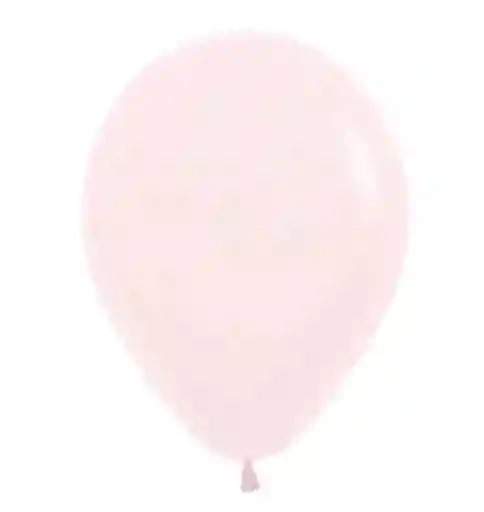 R-12 Globos Bombas Pastel Mate Rosado X 12 Unds Sempertex