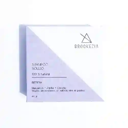 Shampoo Natural Sólido - Brookezia (refresh Cuero Cabelludo Sensible)