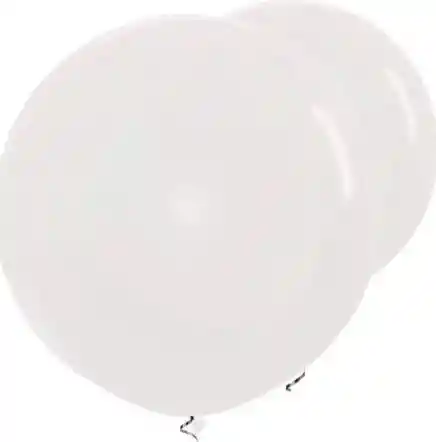 R-24 Globos Bombas Fashion Latex Transparente Cristal X3 Unds Sempertex Fiestas