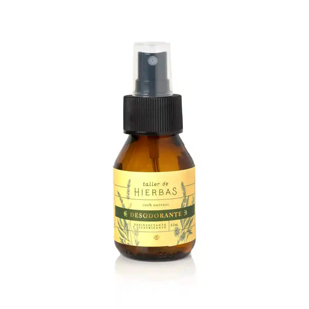 Desodorante Natural Líquido - Salvia - Taller De Hierbas