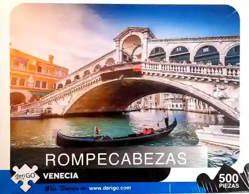 Rompecabezas Puzzle 500 Piezas Venecia Italia Made In Colombia