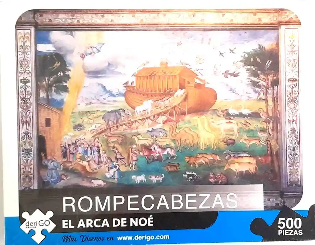 Rompecabezas Puzzle 500 Piezas Arca De Noe Animales