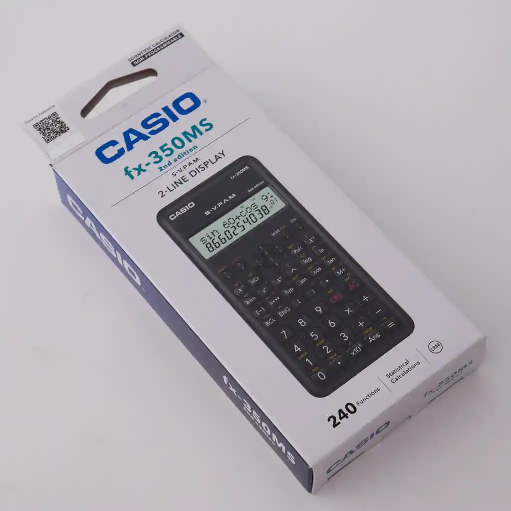 Calculadora Científica Casio Fx 350 Ms