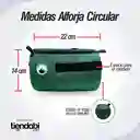 Estuche Alforja Impermeable De Manubrio Para Bicicleta Verde Militar