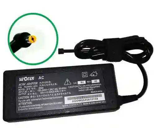 Cargador Acer 19v 3.42a Homologado