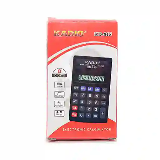 Calculadora Kadio Kd815 8 Dígitos