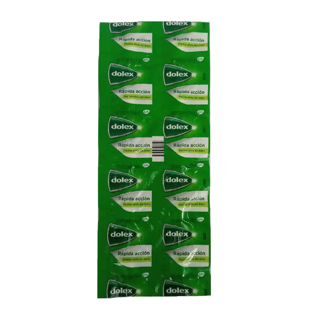 Acetaminofen 500 Mg ( Dolex ) X 10 Tb