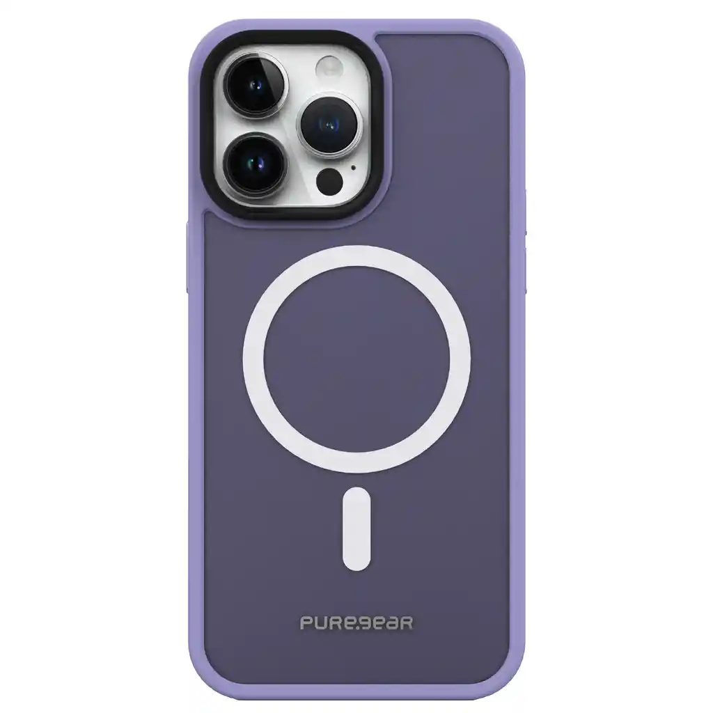 Protector Puregear Iphone 14 Pro Max Slim Shell Pro Magsafe Lavanda