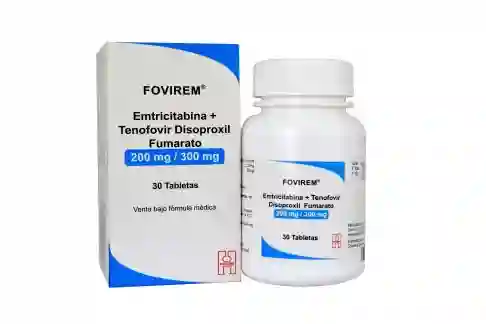 Prep Vih Protege 99.9% Del Vih Fovirem Emtricitabina Tenofovir Disoproxil Fumarato