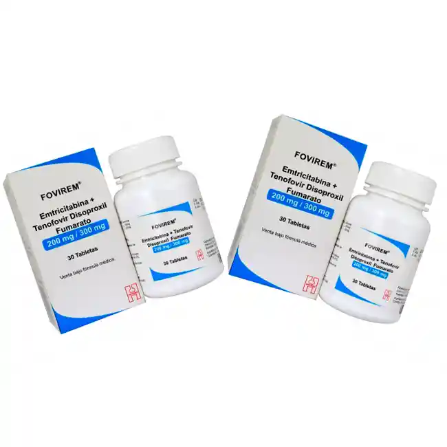 Prep X 2 Vih Protege 99.9% Del Vih/sida Fovirem Emtricitabina Tenofovir Disoproxil Fumarato