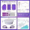 Kit Pasteleria Juego Decoracion Tortas Ponques 137 Piezas