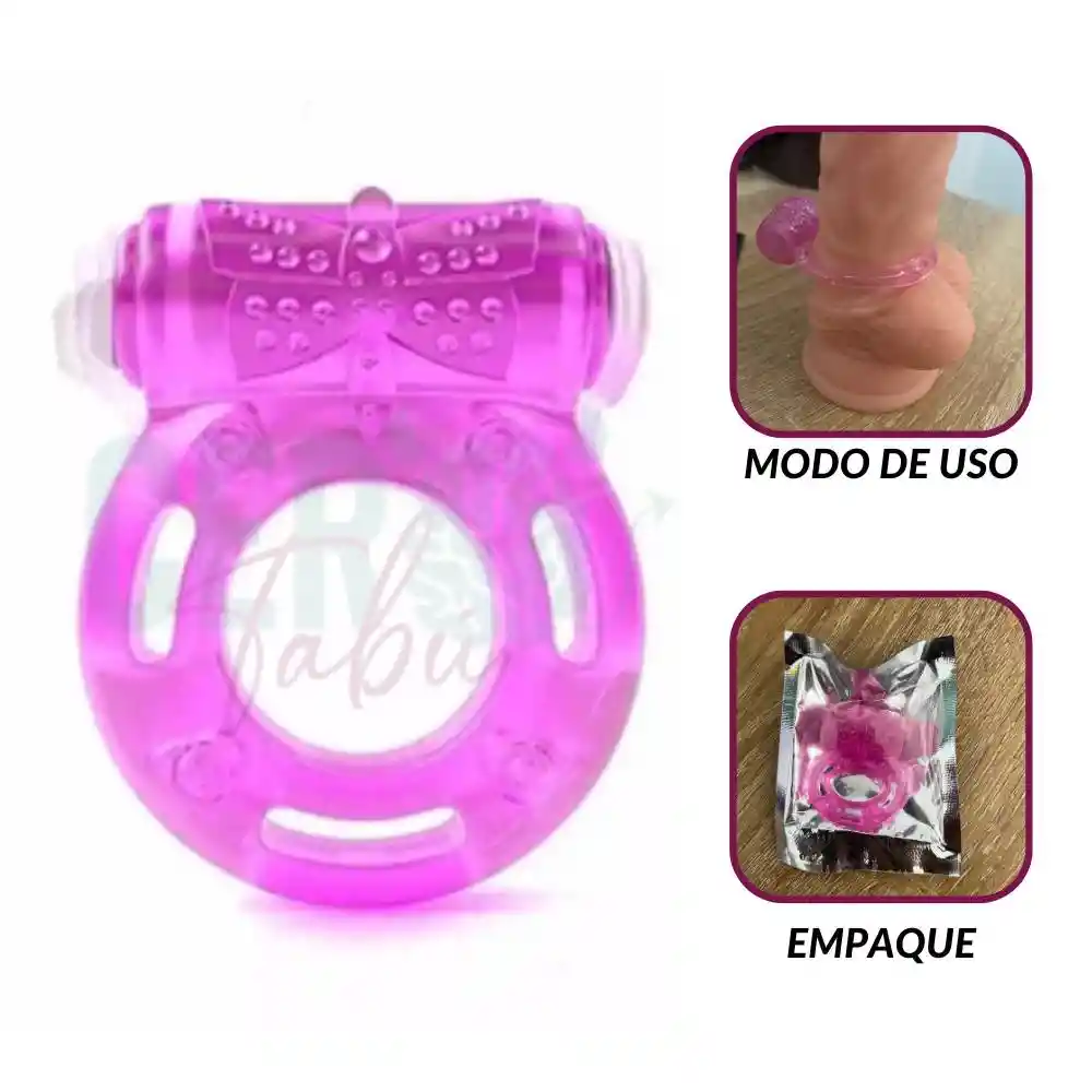 Lubricante Comestible + Vela Para Masajes + Anillo Vibrador