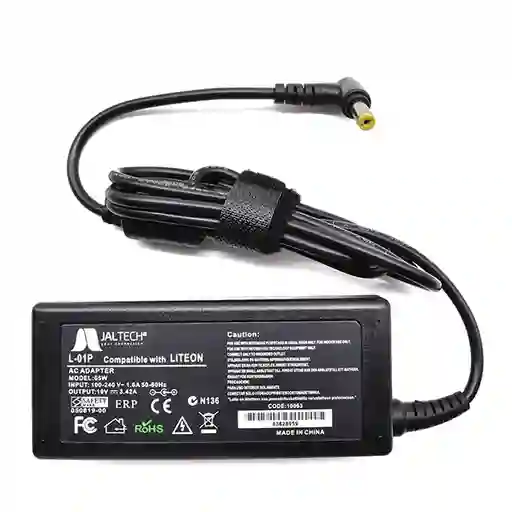 Cargador Para Acer 19v 3.42a Premium Jaltech