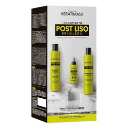 Be Natural Post Liso Brasileño Keratimask