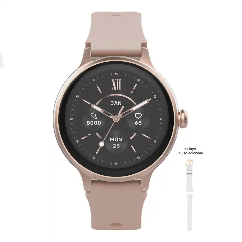 Reloj Smartwatch Rosado Mtw2300 Multitech