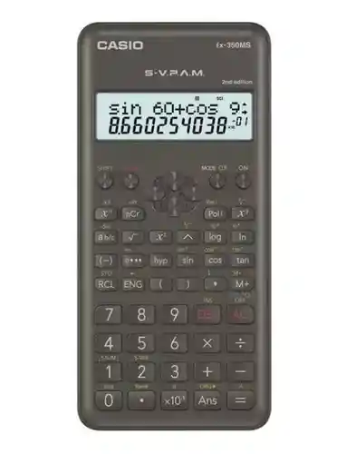 Calculadora Casio Fx-350 Ms/ 2nd Edicion 240 Funciones