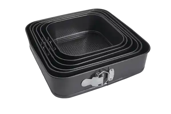 Set Moldes Cuadrados Desmoldables X 6