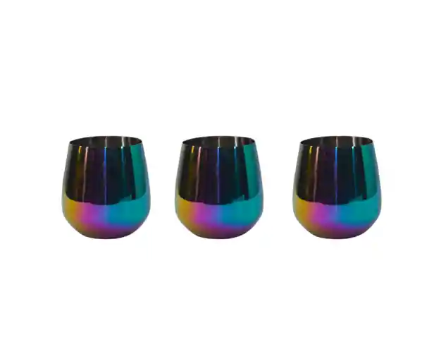 Set Vaso Whisky*3 Ud Tornasol