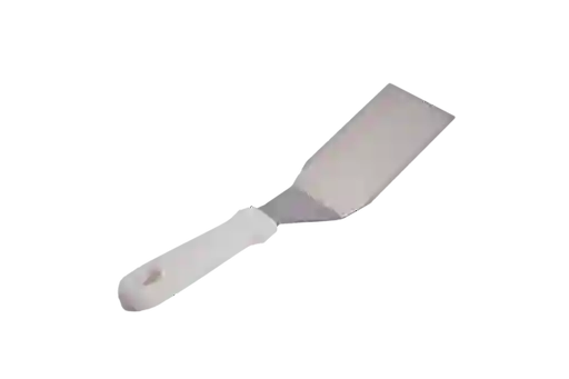 Espatula Miserable Codada Acero Inox Mango Blanco 20cm