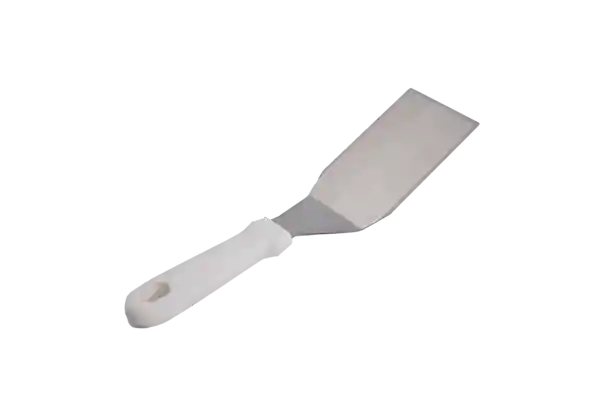 Espatula Miserable Codada Acero Inox Mango Blanco 20cm