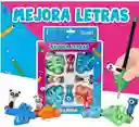 Set Mejora Letra Adaptador De Lapiz X4 Con Animalitos