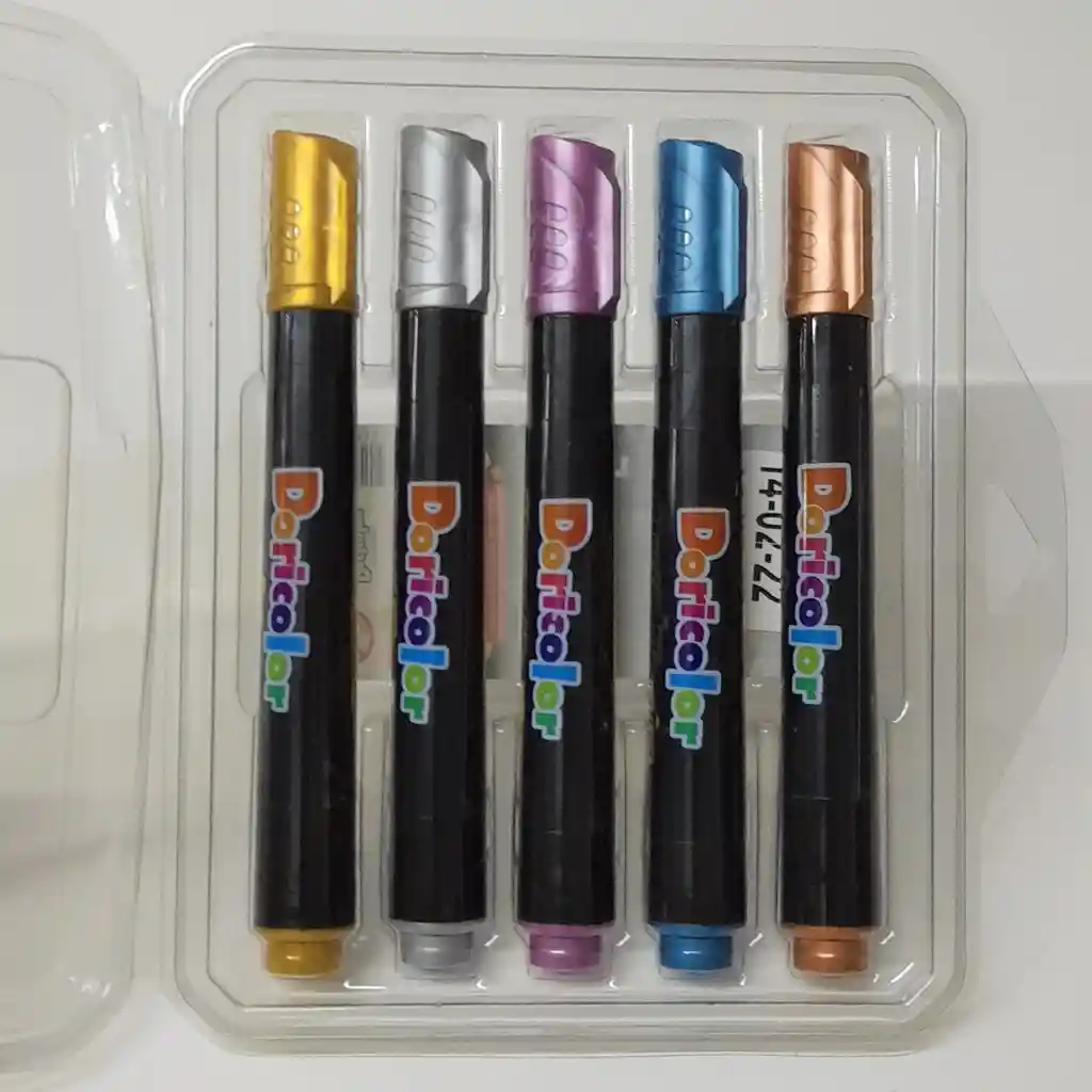 Marcadores Gráficos Metalizados