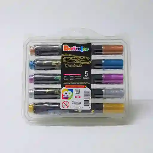 Marcadores Gráficos Metalizados