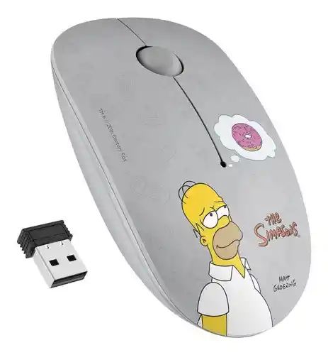 Mouse Inalambrico The Simpsons