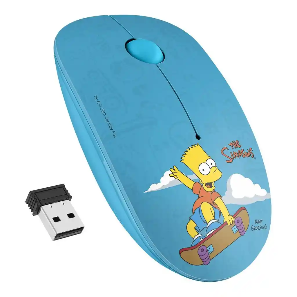 Mouse Inalambrico The Simpsons