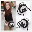 Bolso Aimeily Negro Con Rayas