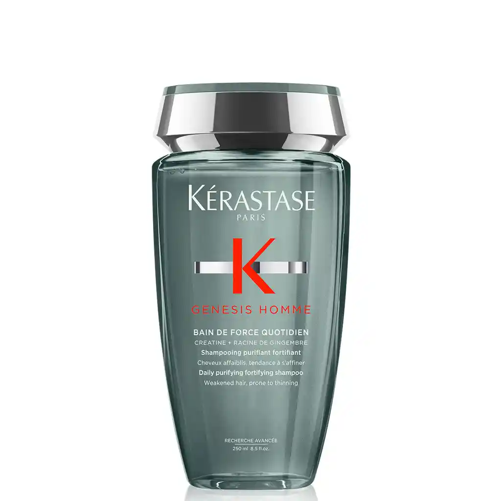  Shampoo Bain De Force Quotidien Génesis Homme 250Ml Kerastase 