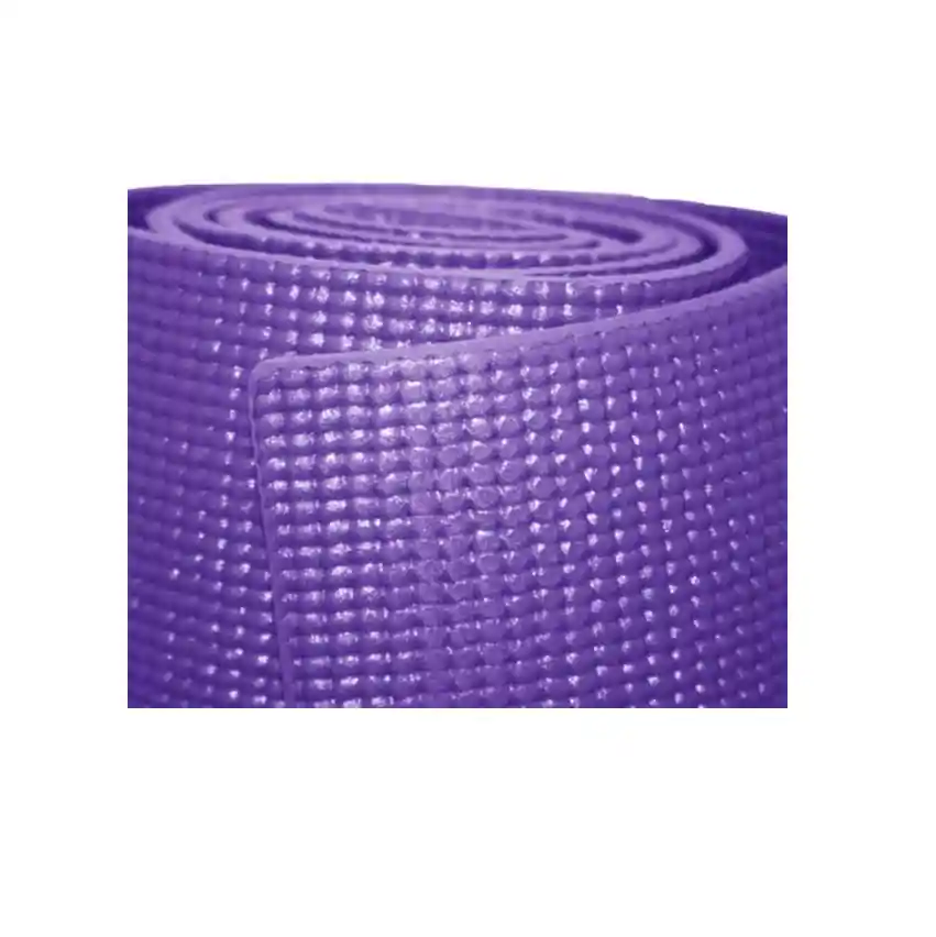 Colchoneta Mat 6mm Yoga Pilates Gimnasia Eva + Estuche - Morado