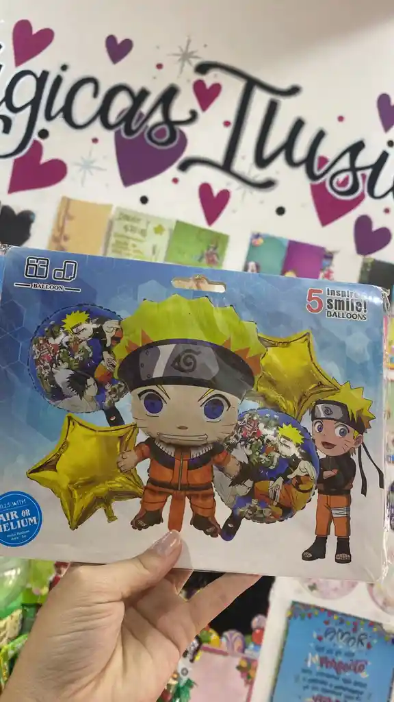 Kit De Globos Personajes Niño