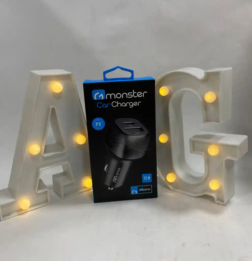 Cargador Igoma De Carga Rapida 32w Para Carro Ch-17