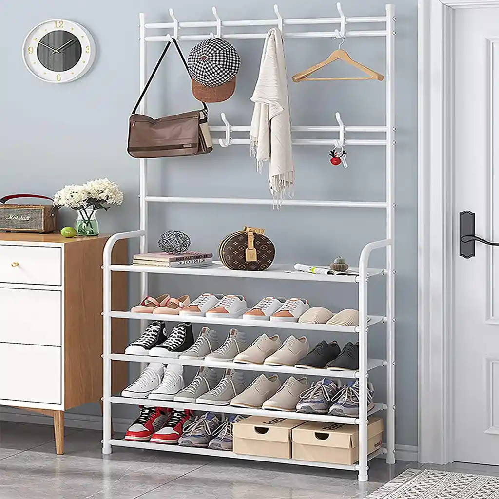 Organizador 3en1 Multiusos Para Zapatos Accesorios Metálico