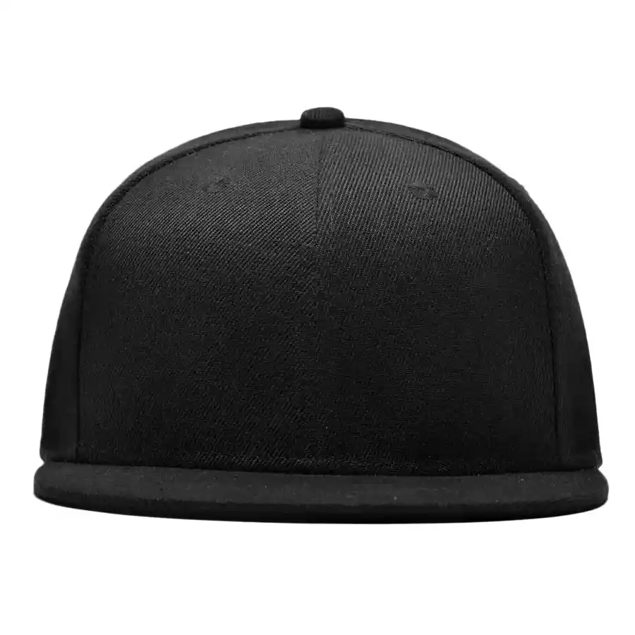 Gorra Plana Snack Pack Unicolor Negro Original (negra)