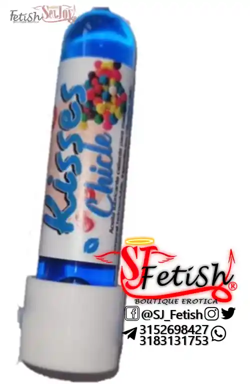 Aceite Comestible Kisses Sabor Chicle