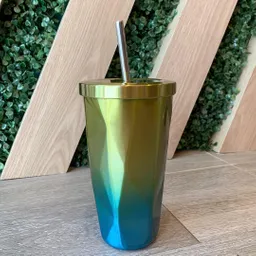 Vaso Pitillo Verde