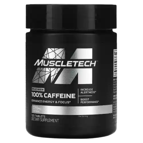  MUSCLETECH Suplemento Dietario Cafeina (220 Mg) 