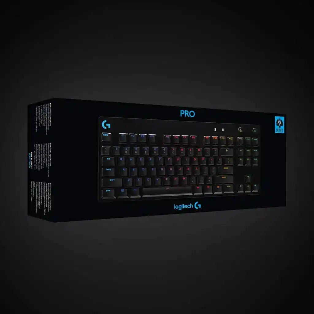 Teclado Gamer Mecánico Profesional Esports, Logitech G Pro