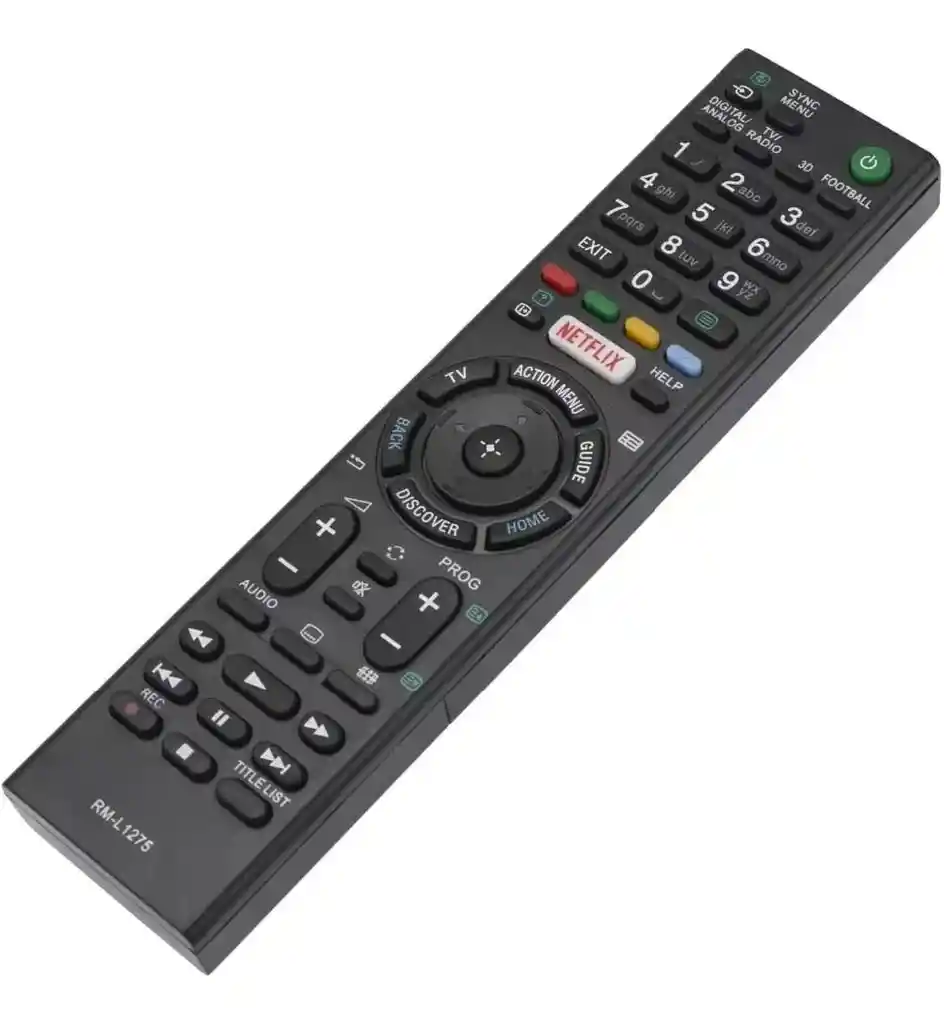 Control Remoto Sony Smart Tv Netflix Rm-l1275