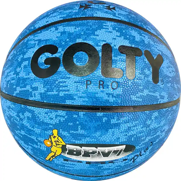 Balón De Baloncesto #7 Golty Pro Plus 2 Laminado Pu.