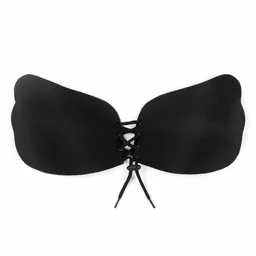 Brasier Tipo Corset Copa C Negro